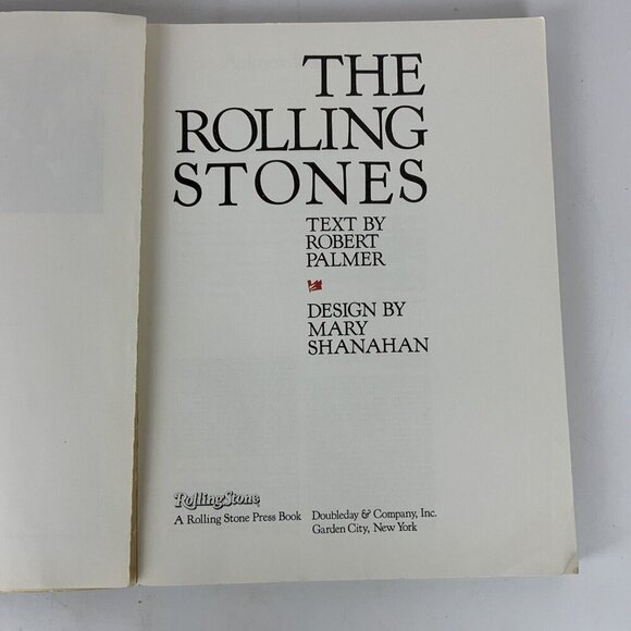 The Rolling Stones Paperback By Robert Palmer Vintage 1983 Rolling Stone Press - Picture 4 of 15
